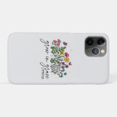 Groei in Grace Case-Mate iPhone Case (Achterkant (horizontaal))