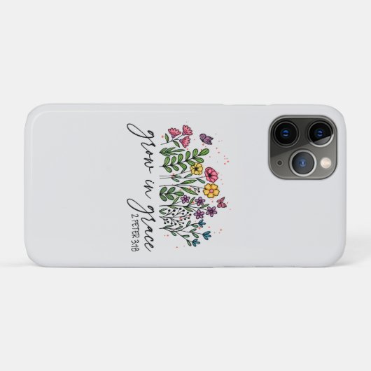 Groei in Grace Case-Mate iPhone Case (Achterkant (horizontaal))