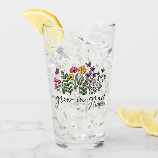 Groei in Grace Glas (Voorkant ijs)