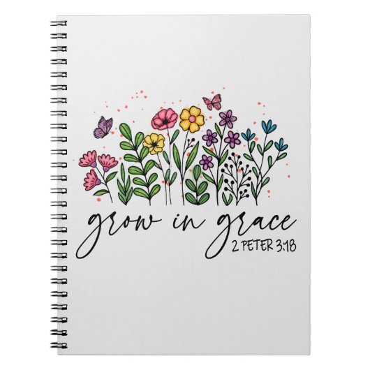 Groei in Grace Notitieboek (Voorkant)