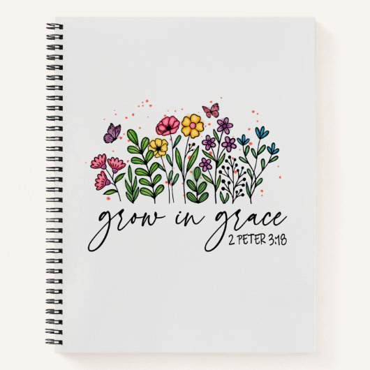 Groei in Grace Notitieboek (Voorkant)
