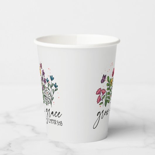 Groei in Grace Papieren Bekers (Links)