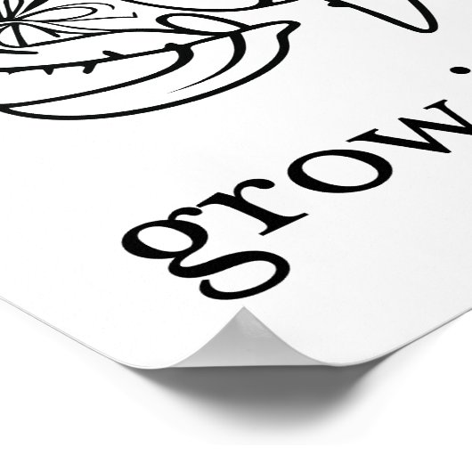 Groei in Grace Poster (Hoek)