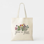 Groei in Grace Tote Bag (Achterkant)