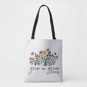 Groei in Grace Tote Bag (Voorkant)
