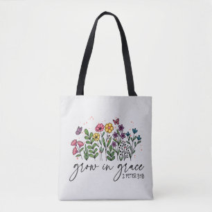 Groei in Grace Tote Bag