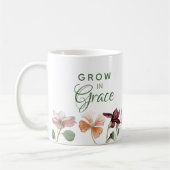 Groei in Grace Waterverf Floral Koffiemok (Links)