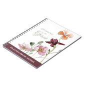 Groei in Grace Waterverf Floral Prayer Journal Notitieboek (Linkerzijde)