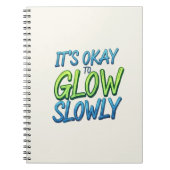 Groei in je eigen tempo notitieboek (Voorkant)