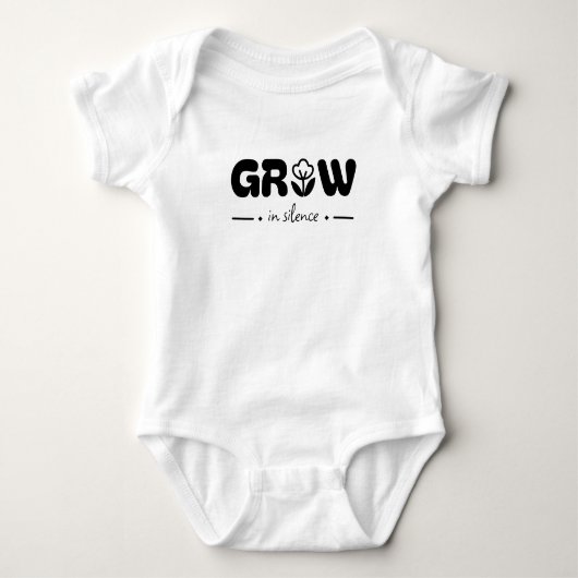 Groei in stilte romper (Voorkant)