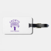 Groei in vergelijking bagagelabel (Achterkant horizontaal)