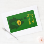 Groei Inheemse Planten! Rechthoekige Sticker (Envelop)