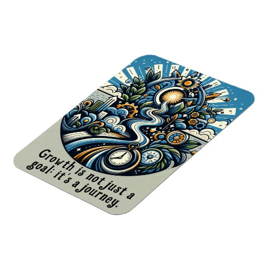 Groei is een reis magneet (Linkerzijde)