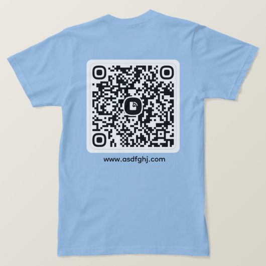 Groei je bedrijf T-Shirt (Design achterkant)
