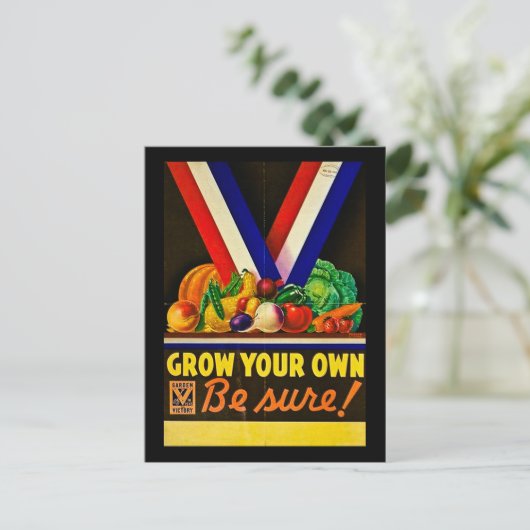 Groei je eigen briefkaart (Staand voorkant)