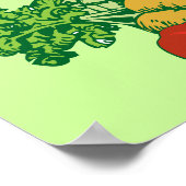 Groei je eigen groenten poster (Hoek)