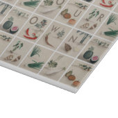 Groei je eigen illustratiescherm groenten snijplank (Hoek)