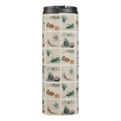 Groei je eigen illustratiescherm groenten thermosbeker (Achterkant)