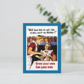 Groei je eigen — kan je je eigen briefkaart (Staand voorkant)