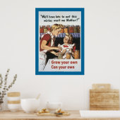 Groei je eigen, kan je je eigen poster (Keuken)