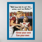 Groei je eigen, kan je je eigen poster (Voorkant)