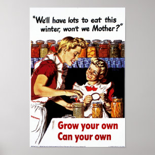 Groei je eigen — kan je je eigen poster