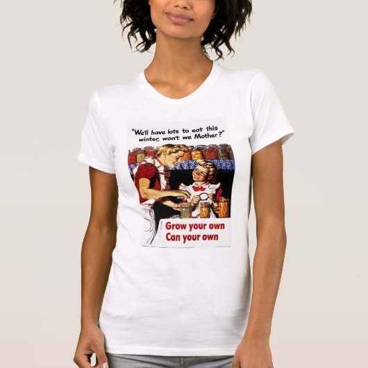 Groei je eigen — kan je je eigen t-shirt (Voorkant)