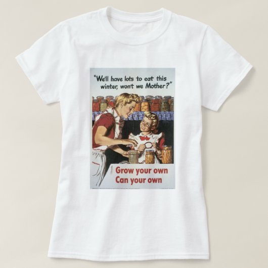 Groei je eigen, kan je je eigen t-shirt (Design voorkant)