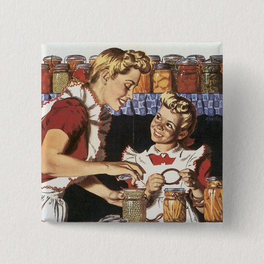 Groei je eigen, kan je je eigen vierkante button 5,1 cm (Voorkant)