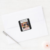 Groei je eigen, kan je je eigen vierkante sticker (Envelop)