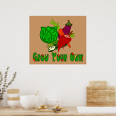 Groei je eigen poster (Keuken)