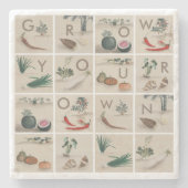 Groei je eigen stenen onderzetter (Voorkant)