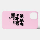 Groei je eigen weg Case-Mate iPhone case (Achterkant (horizontaal))