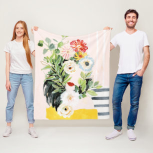 Groei je eigen weg fleece deken