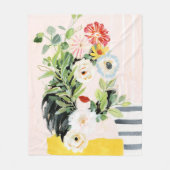 Groei je eigen weg fleece deken (Voorkant)