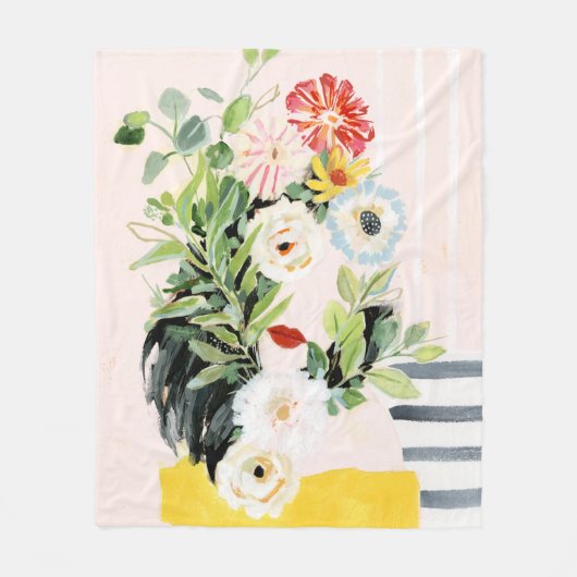 Groei je eigen weg fleece deken (Voorkant)