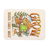 Groei je eigen weg magneet (Horizontaal)