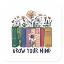 Groei Je Geest Sticker