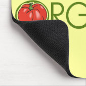 Groei, koop, eet organisch muismat (Hoek)