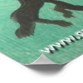 "groei" Kunstschilder Poster (Hoek)