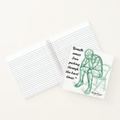 "Groei"-laptop Notitieboek (Binnen)