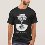 Groei meer tuinieren voor tuinders t-shirt (Voorkant)