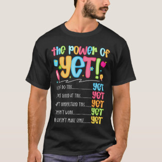 Groei Mentaliteitleraar Vriendelijkheid Kracht van T-shirt