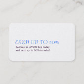 Groei met AVON Visitekaartje (Achterkant)