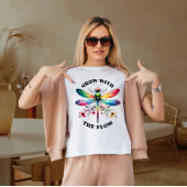 Groei met de stroom t-shirt