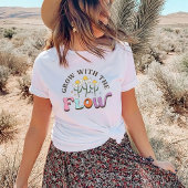 Groei met de stroom t-shirt