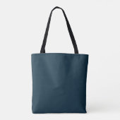Groei Met Liefde Bloemtypografie Tote Bag (Achterkant)