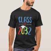 Groei met mij op de eerste dag van de schoolklas v t-shirt (Voorkant)