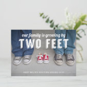 Groei met twee maanden zwangerschap aankondiging (Staand voorkant)