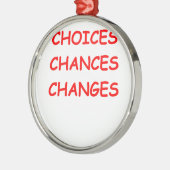 groei metalen ornament (Links)